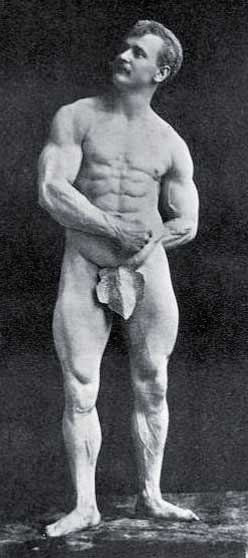 Flo Ziegfield took Eugen Sandow born Friedrich Wilhelm Mueller April 25 